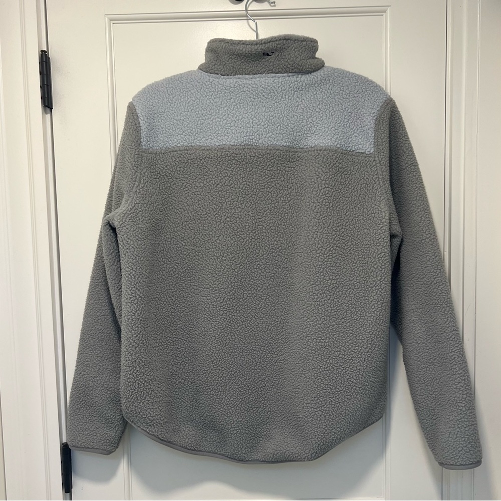 Vineyard Vines Fleece Shep Shirt - sz M - Picture 3 of 9